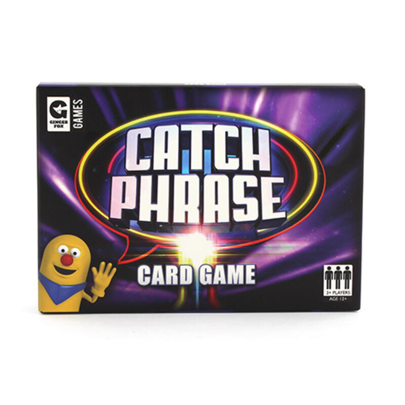 Ginger Fox Catchphrase Card Game Front View