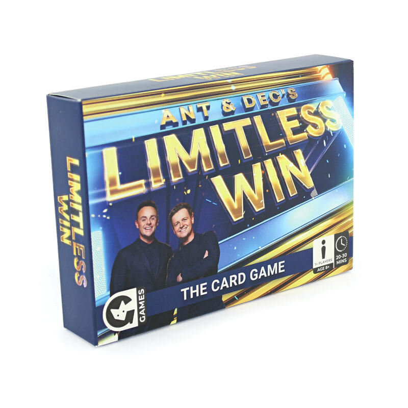 Limitless Win angled box white background