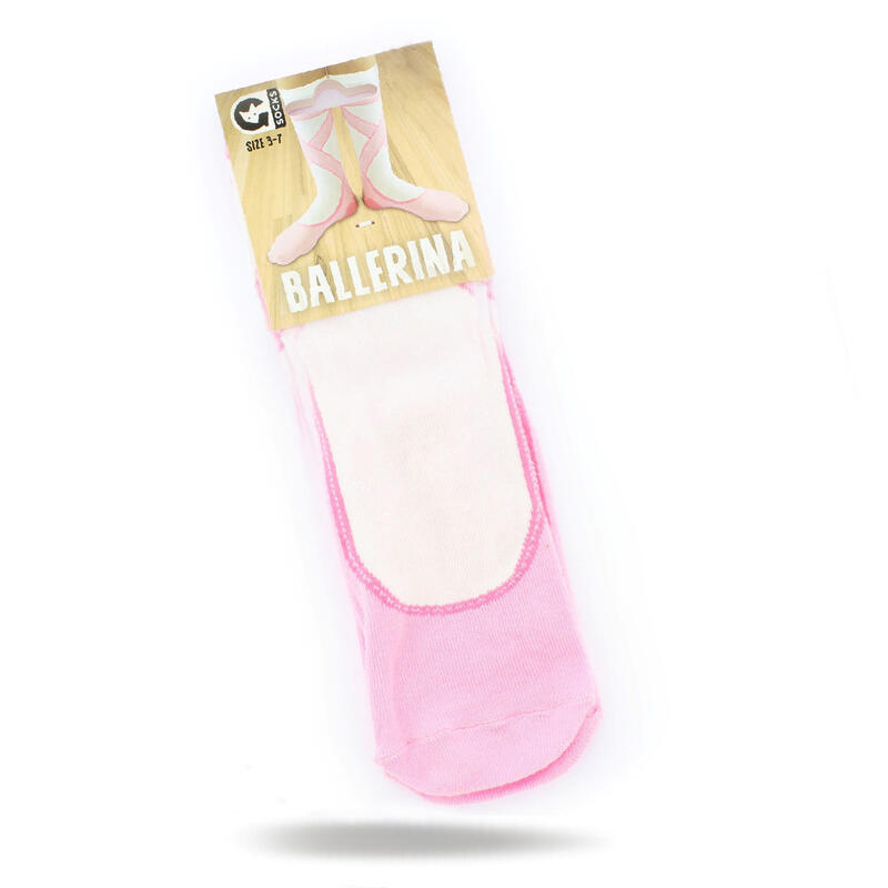 Ginger Fox pink ballerina socks UK size 3-7