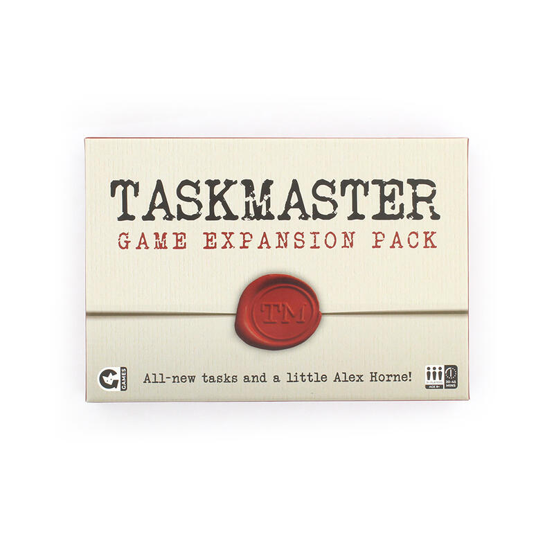 Ginger Fox Taskmaster Expansion Pack Box Front View
