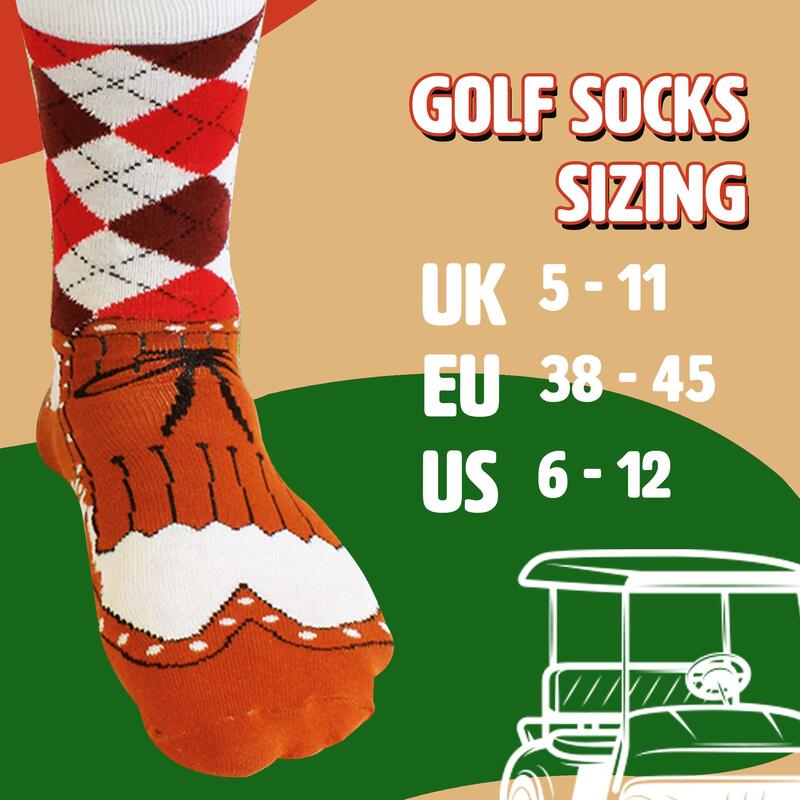 Ginger fox golf socks size conversion chart