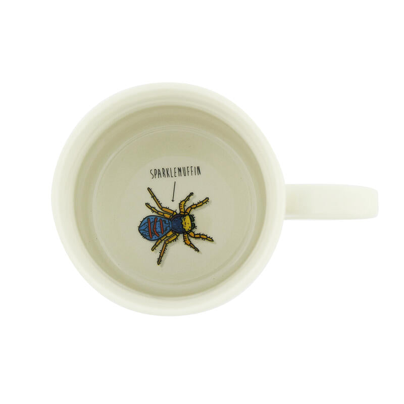 Image showing secret hidden bug at the bottom of the mug